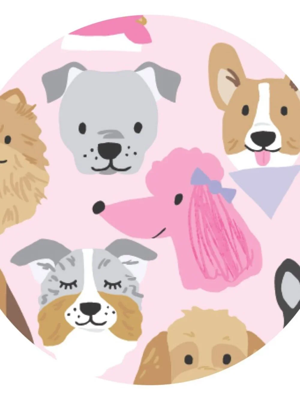 Little Sleepies Pink Puppy Parade Zippy 18-24 Months